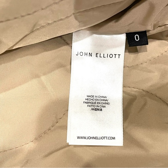 JOHN ELLIOTT Men’s Hunting Cropped Jacket Dune S Small NEW - Picture 13 of 15